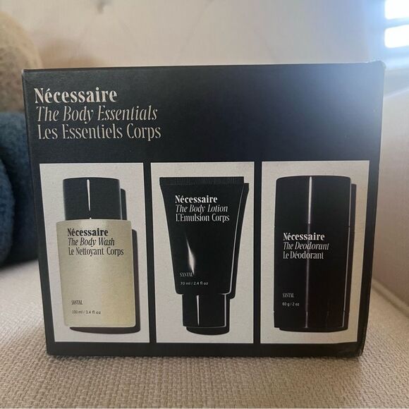 Nécessaire Body Essentials Gift Set Santal Travel Body Wash, Lotion & Deodorant - Picture 2 of 8